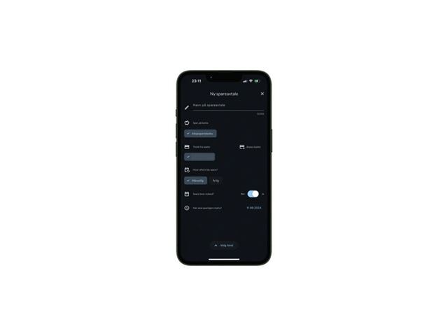 Norne app spareavtale
